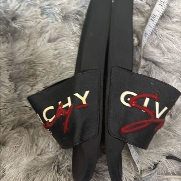 Givenchy logo slides unisex flats pool shoes flip flops slippers - Picture 4 of 10